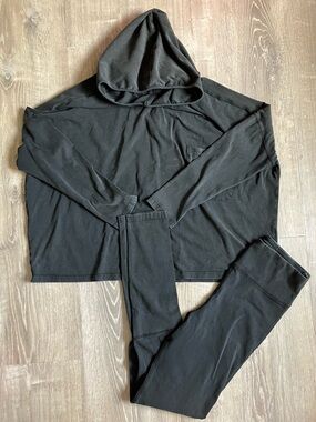 Pink Lily Oversized Hoodie Set